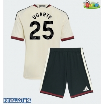 Manchester United Manuel Ugarte #25 Tredjedraktsett Barn 2026-27 Kortermet (+ Korte bukser)
